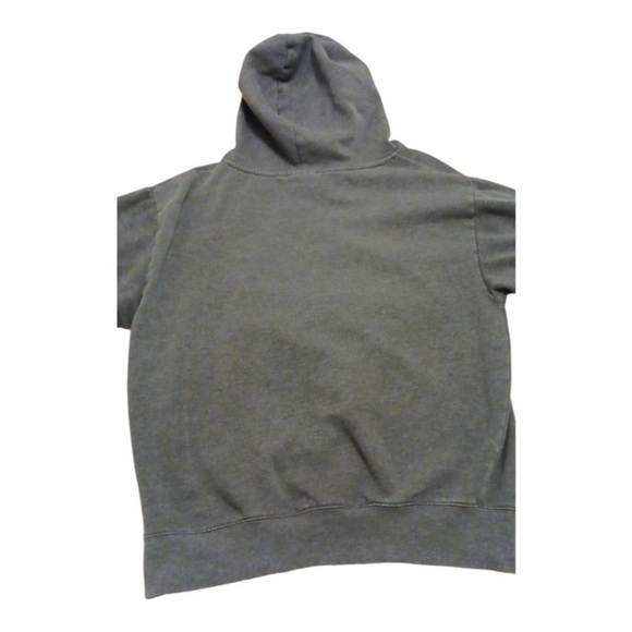 Disney Minnie Mouse Peeking Head Hoodie Gray - Picture 5 of 5